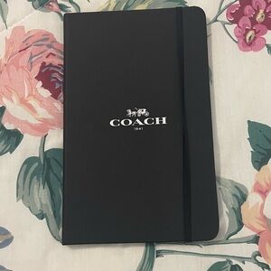 Coach Black Journal with Logo